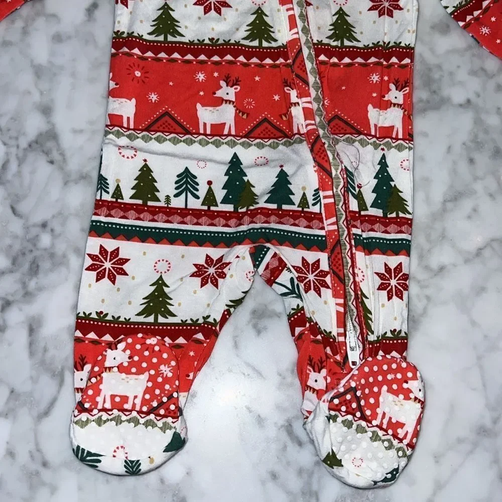 NWT ANGEL DEAR HOLIDAY FOOTIE